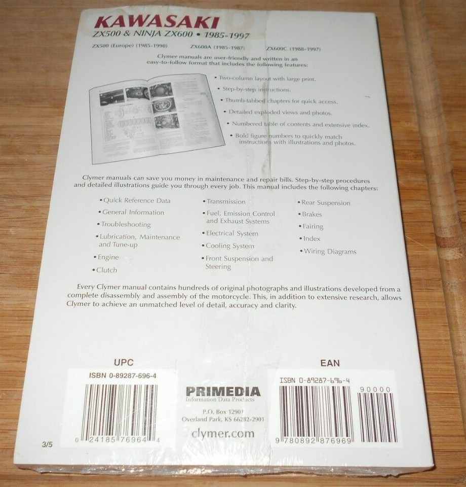 KAWASAKI ZX500, NINJA ZX600, ZX6 MECHANIC SERVICE, REPAIR