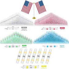 100-1000x Waterproof Solder Seal Sleeve Heat Shrink Wire Connectors Terminal US