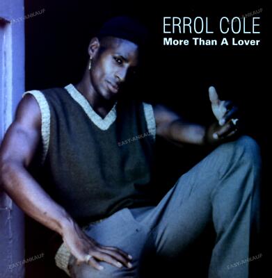Errol Cole - More Than A Lover Maxi (VG+/VG+) '