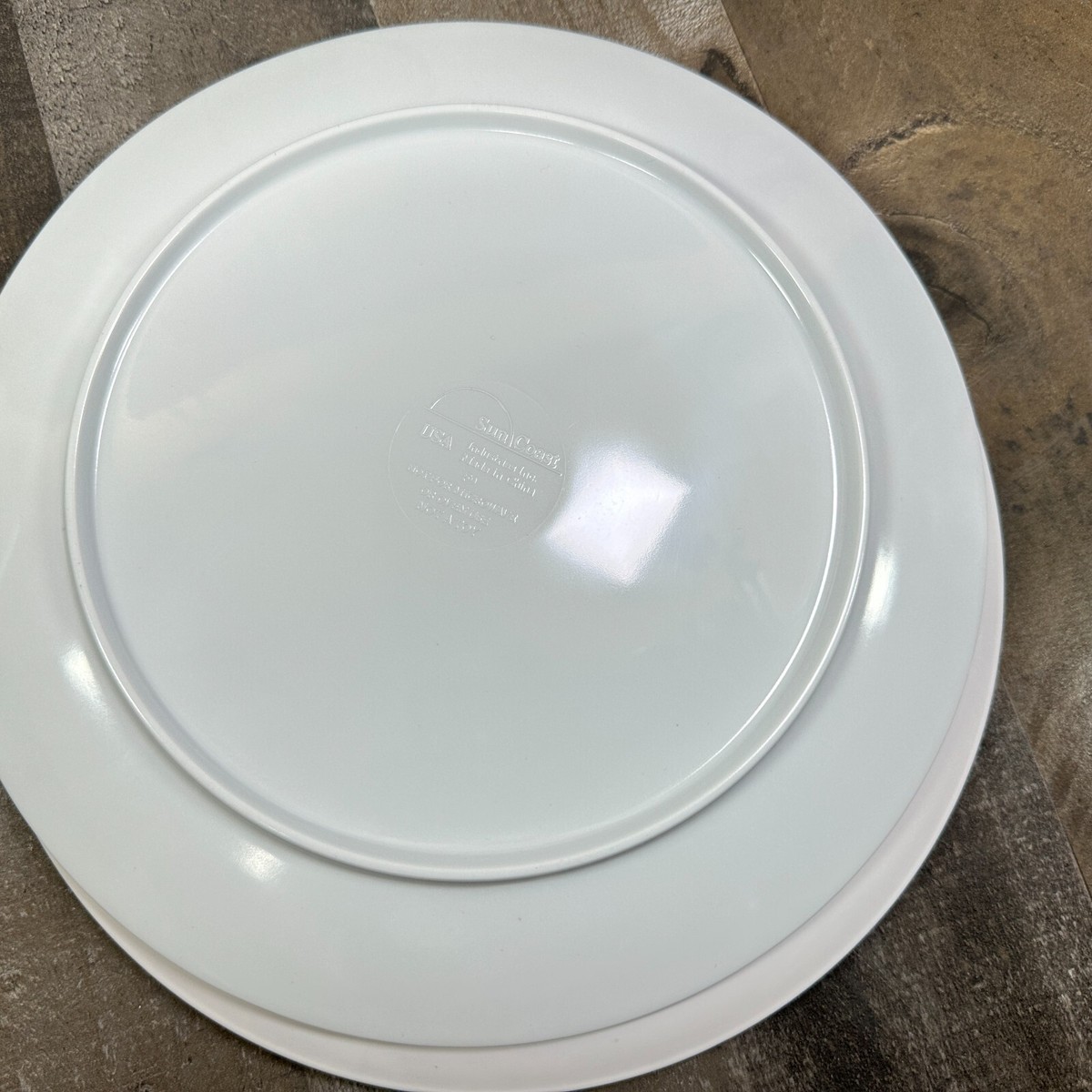 MCDONALDS PLATES PLASTIC Lot of 5 1993 2003 2004 Campfire
