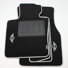 Tapis Moquette Pour Mini F56, 3 Portes De 2014 - Édition Limitée Carbone Inox