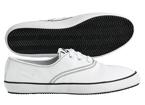 NIKE DEUCE LEATHER Leder Flash Capri Gr 38 5 Sommer sneaker white