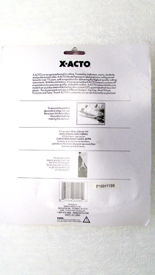 Lot De 4 Ciseaux à Décorer X-ACTO - 7 Lames Décoratives En Inox - Pour Scrapbooking - Neuf