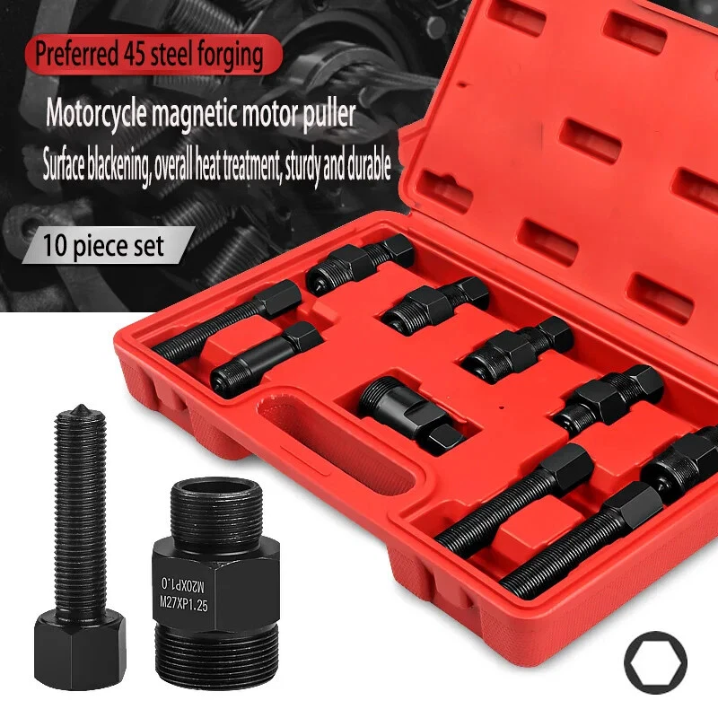 Motorcycle Magneto Puller Set Engine Rotor Flywheel Separator Extractor Special - Image 3 of 4