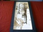 Vintage Miami Dolphins NFL Team City Mascot Wooden Picture Etched Art — photo 6