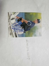 2017 Topps Alec Hansen Signed Baseball Card 