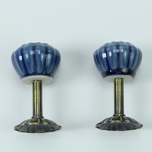 2Pcs Retro Ceramic Curtain Holdbacks Drapery Tieback Hooks for Home Decor Multi - Picture 3 of 9