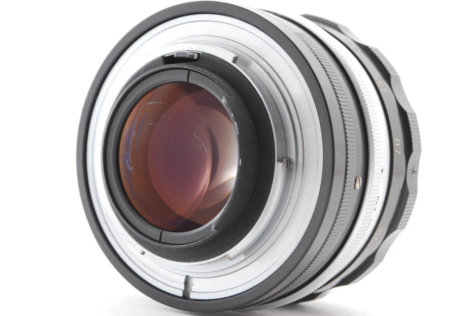 Lente Nikon Nikkor-S Auto 5,8 cm 58 mm f1,4 PAT PEND MF rara [casi como nueva] JAPÓN #22 Foto 4 de 4