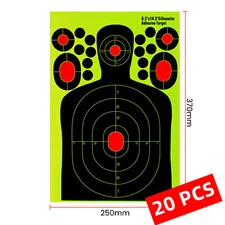 Shooting Target, Targets for Pistol Shooting Targets Reactive Splatter Range NEW