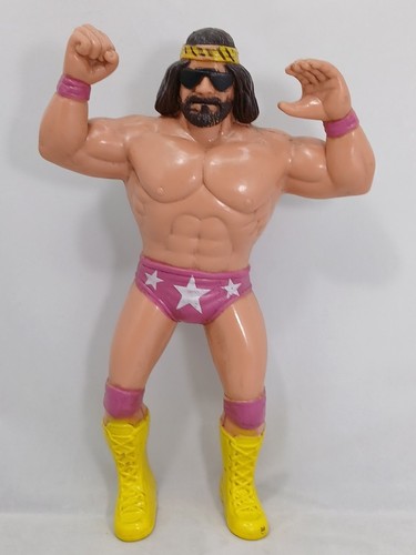 Vintage LJN WWF Wrestling Superstars MACHO MAN RAN...