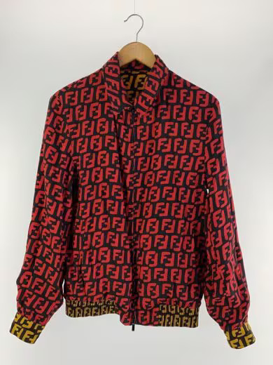 FENDI Jacket/ Size 46/ Rayon/ Multicolor/ All-Over Print/ FW0554 thumbnail 7