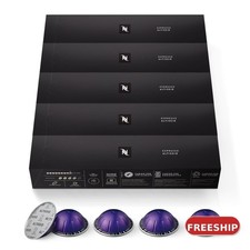 Nespresso Altissio Medium Roast Espresso Coffee Capsules Vertuo Smooth Roasted