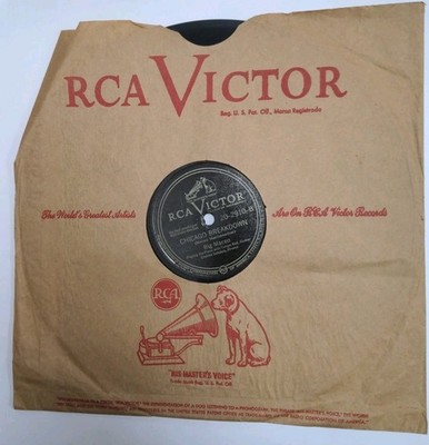 Big Maceo BLUES 78 Chicago Breakdown / If you ever change your ways STRONG VG