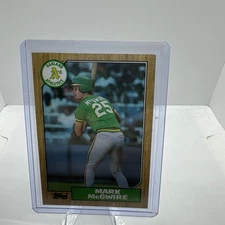 1987 Topps - Mark McGwire #366