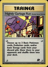 Nightly Garbage Run 77/82 Uncommon Team Rocket Multi Item Discount MP