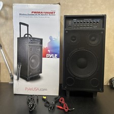 Pyle PWMA1050BT Outdoor Portable Wireless Bluetooth PA Speaker System - No Mic