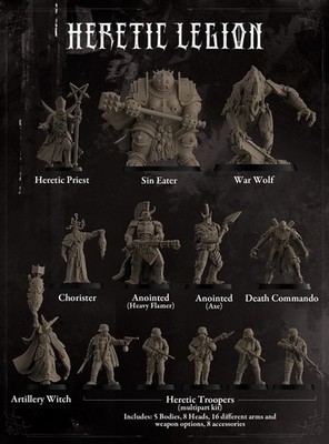 Heretic Legion Trench Crusade Pack