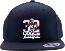 TreVeyon Henderson 32 Patriots Snapback Hat