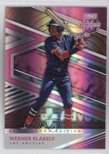 2020 Panini Elite Extra Edition Pink Werner Blakely #118 0b7v