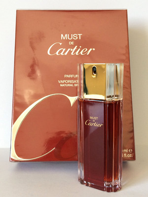 MUST DE Cartier PARFUM PURE-EXTRAIT-REINES PARFUM Spray 30 ml OVP Version 2012