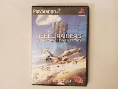 Rebel Raiders Operation Nighthawk (Playstation 2 Ps2) Case Only