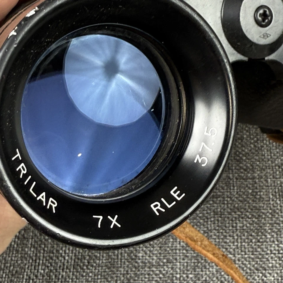 Винтажный бинокль Swift Triton модель #748 7x35 мм с чехлом - Изображение 3 из 4