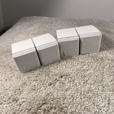 Bose Double Cube Speakers Acoustimass 5 Lifestyle Surround Satellite UNTESTED