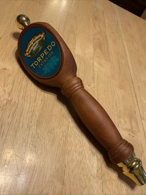 Sierra Nevada Torpedo Extra IPA Ale Beer Tap Handle 3 Sided Wood 12-3/4'' Tall