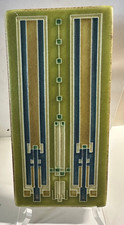 Frank Lloyd Wright Avery Coonley 4" x 8" Motawi Tile Works Ann Arbor Mi EUC