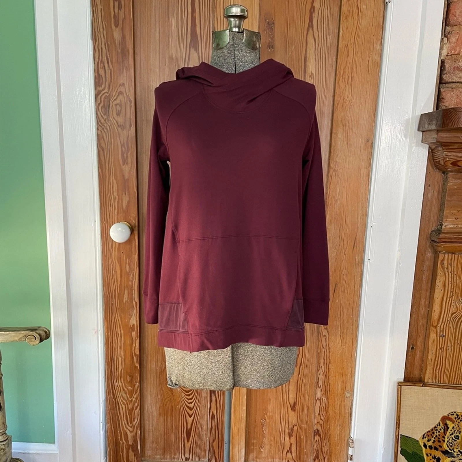 Lululemon Started Place Oversized Hoodie in Garnet Burgundy Rulu - Sz 2 💛🎀