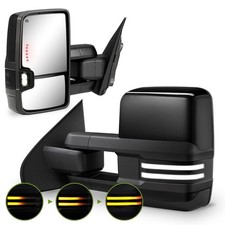 Towing Mirrors for Chevy Silverado/GMC Sierra 1500 2014-2018 , 2500HD 3500HD...