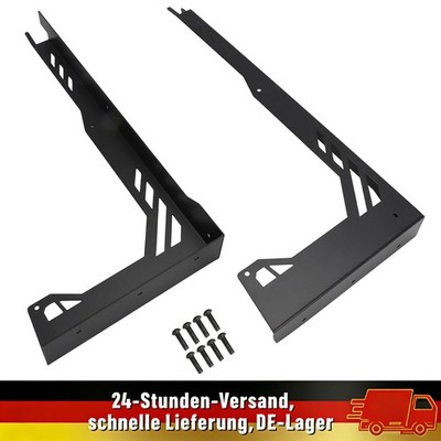 2X Black Seat Box Corner Carpet Protector Kit For Land Rover Defender 90 / 110