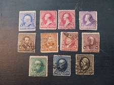 1890-1893  Definitive Series  #219-228
