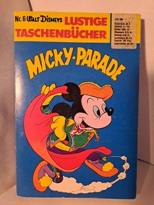 Micky-Parade LTB Nr. 6, 2. Auflage 1971 Ehapa, Z 2+ weil beklebt