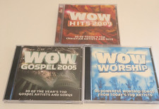 Wow Hits 2009, WOW Gospel 2005 & WOW Worship by Various ( 3 2disc CDs)