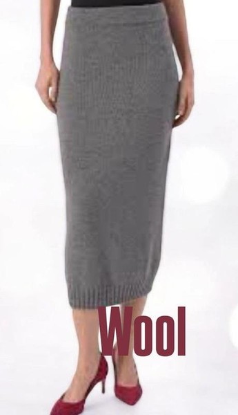 Women & Other Stories Skirt Grey Wool 38 / M / 46 #3HQ6
