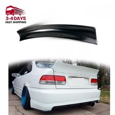 Ducktail Trunk Lip Spoiler For Honda Civic Ej Coupe Ek 6 Gen