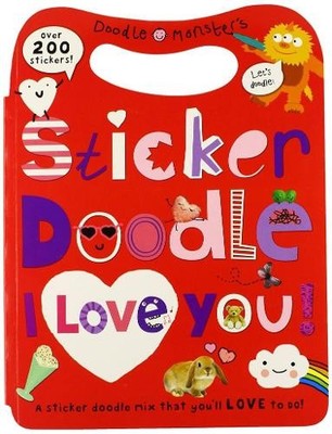 Roger Priddy Sticker Doodle I Love You (Mixed Media Product) Sticker Doodle