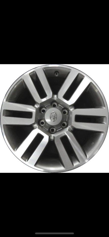 4Runner 2010-2013 4260B-35030 Juego 4 tapas centrales carbón oscuro NO plateado Foto 4 de 4