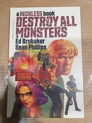 Destroy All Monsters Hardcover Reckless Ed Brubaker Sean Phillips Image Sealed