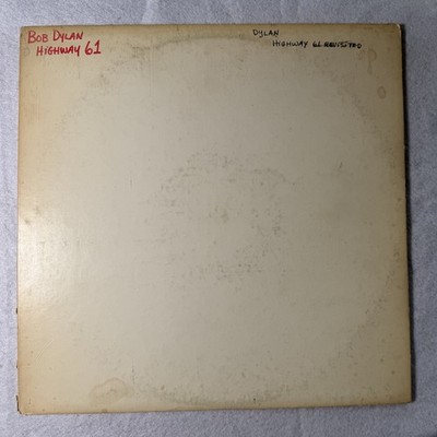 Bob Dylan Highway 61 Revisited 1967 Columbia CL 2389 mono LP G G+ generic