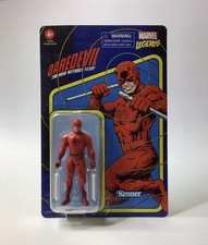 Marvel Legends 3.75    Retro Daredevil Action Figure Unpunched Kenner Hasbro NIB