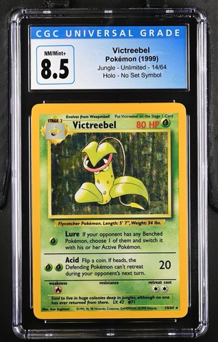 Victreebel (Unlimited) graded CGC 8.5 for sale on eBay