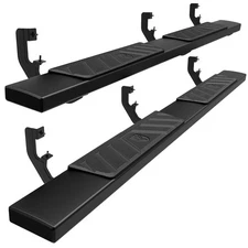 TYGER 6" Riser Running Boards for 19-26 Silverado/Sierra Double Cab