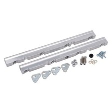 Edelbrock 3628 Fuel Rail Kit For Ford 5.0l 38 Npt In Clear Finish