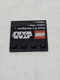 Lego Star Wars Minifigures  Micro Plate Royal N-1 Starfighter Naboo Pilot 9674