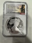 2025-S Proof $1 American Silver Eagle Navy Privy NGC PF69  Military Label