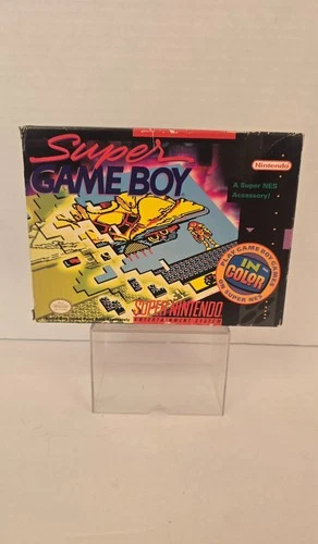 Nintendo SNES Super Gameboy Adapter CIB Authentic *Tested & Works*