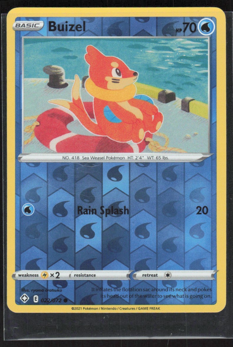 2021 Sword & Shield - Shining Fates Buizel Basic/Common #22