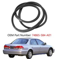 For Honda Accord Sedan1998-2002 Black Weatherstrip Trunk Lid Seal 74865-s84-a01 For Honda Accord Sedan1998-2002 Black Weatherstrip Trunk Lid Seal 74865-s84-a01